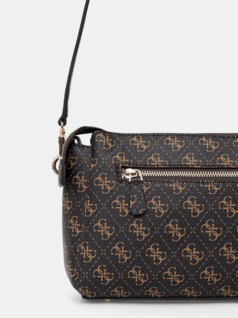 Guess torebka NOELLE kolor brązowy HWQG96 72120