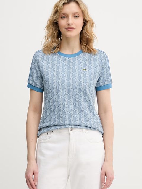 Lacoste T-shirt damski - zdjęcie produktu nr 1