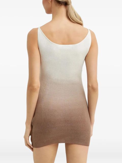 Aya Muse Rosa ombré dress - Brown