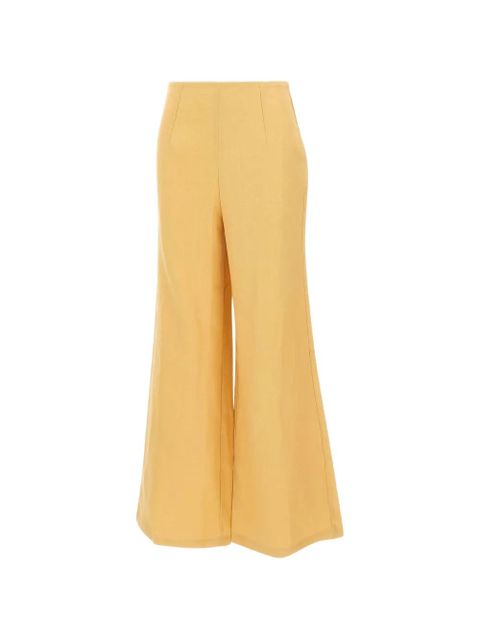 Faithfull the Brand Syna high-rise wide-leg trousers - Yellow