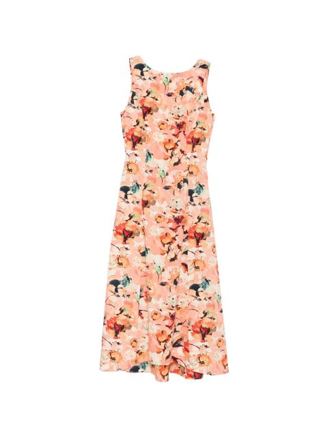 Ulla Johnson Georgia floral-print midi dress - Pink - zdjęcie produktu nr 1