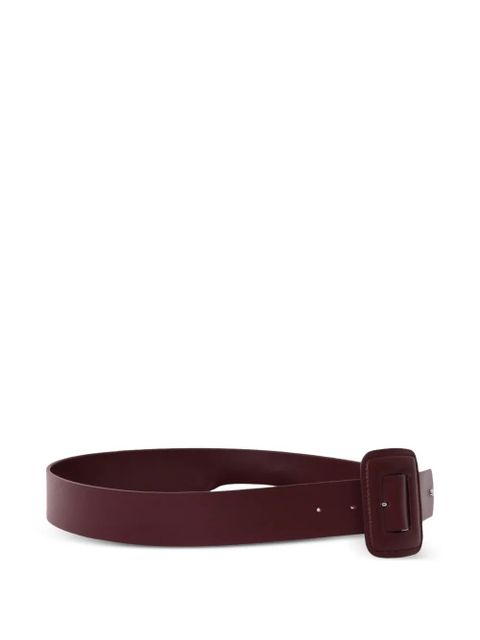 Weekend Max Mara Brio square-buckle belt - Red