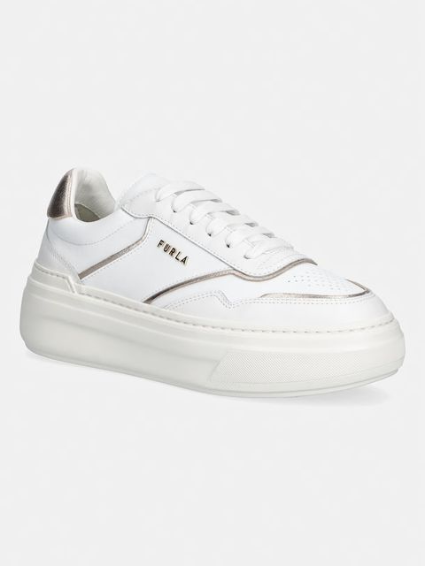 Furla Nuage sneakersy damskie skórzane - zdjęcie produktu nr 2