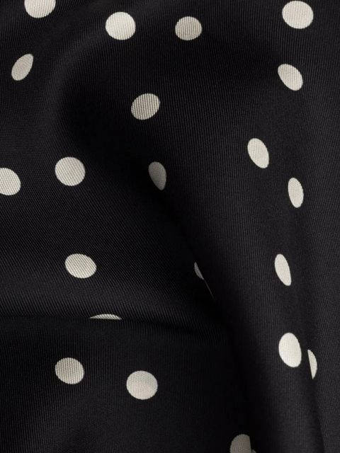 Prada silk twill scarf - Black - zdjęcie produktu nr 2