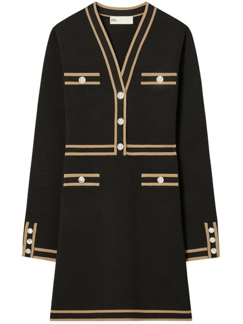 Tory Burch Kendra swater dress - Black - zdjęcie produktu nr 1