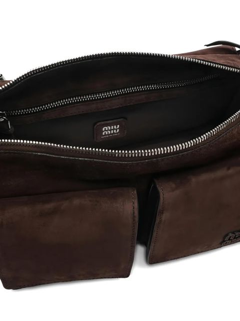 Miu Miu Utilitaire shoulder bag - Brown