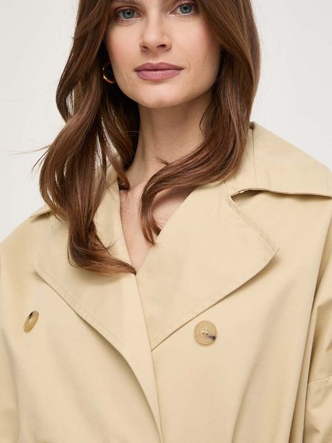 Patrizia Pepe płaszcz bawełniany - zdjęcie produktu nr 2