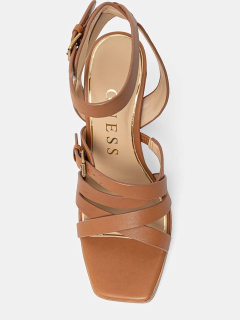 Guess sandały skórzane RADELA