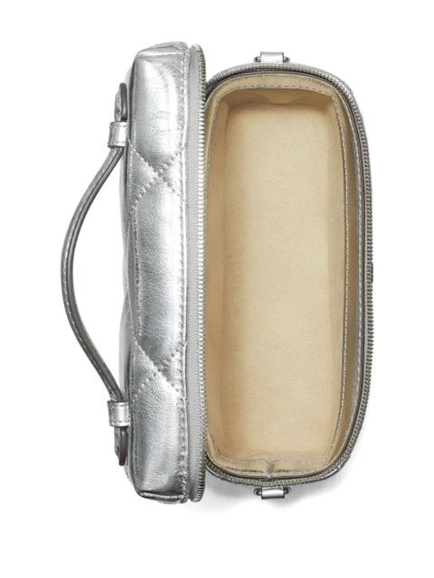 Tory Burch Kira vanity cross body bag - Silver