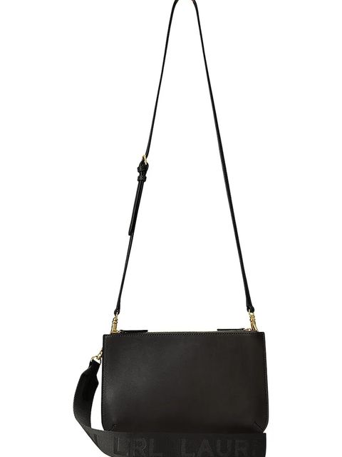 Lauren Ralph Lauren torebka skórzana kolor czarny 431970155 - zdjęcie produktu nr 1