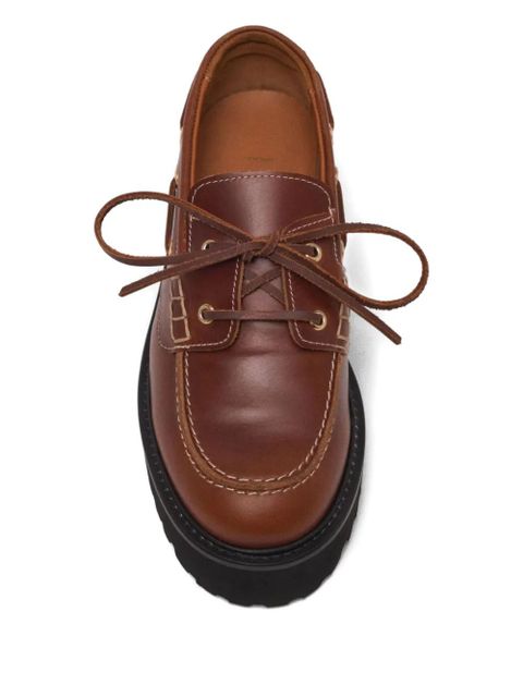 Maje chunky-sole boat shoes - Brown - zdjęcie produktu nr 2