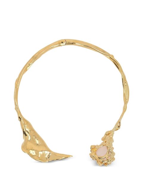 Chloé Bijoux stone pendant necklace - Gold - zdjęcie produktu nr 2