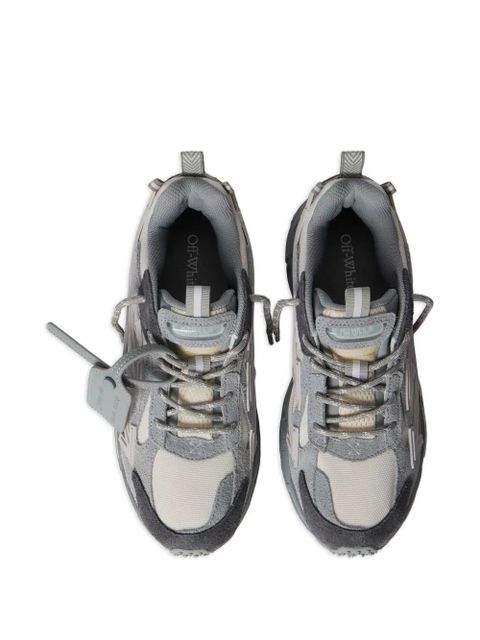 Off-White Be Righ suede lace-up sneakers - Grey