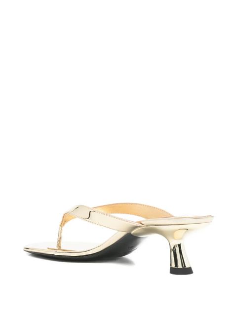 Simon Miller thong heel sandals - Gold