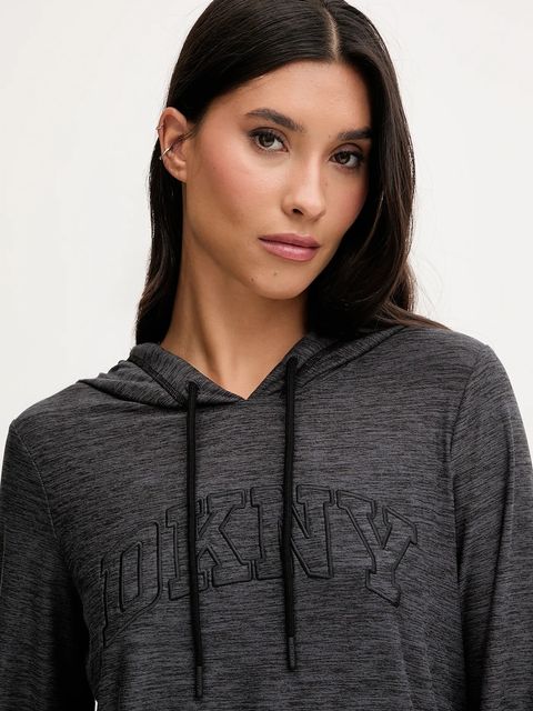 Dkny piżama damska kolor szary YI80065