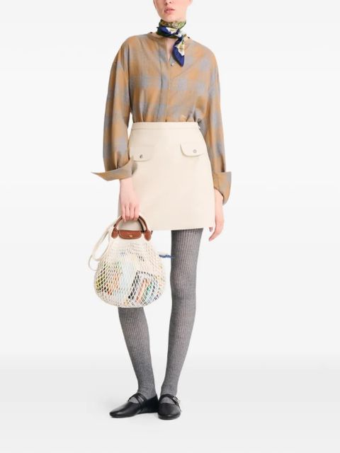 Longchamp Le Pliage Filet mesh tote bag - Neutrals