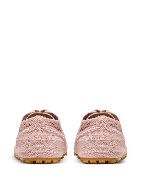 Balmain Racer 45 macramé sneakers - Pink