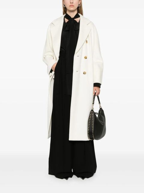 Max Mara Madame double-breasted coat - White - zdjęcie produktu nr 2