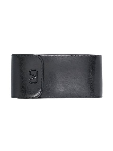 VALENTINO GARAVANI EYEWEAR rectangular-frame sunglasses - Red