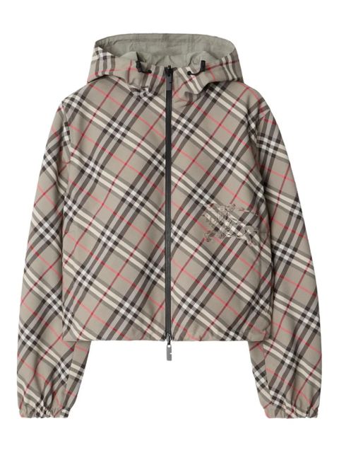 Burberry reversible checked jacket - Neutrals - zdjęcie produktu nr 1