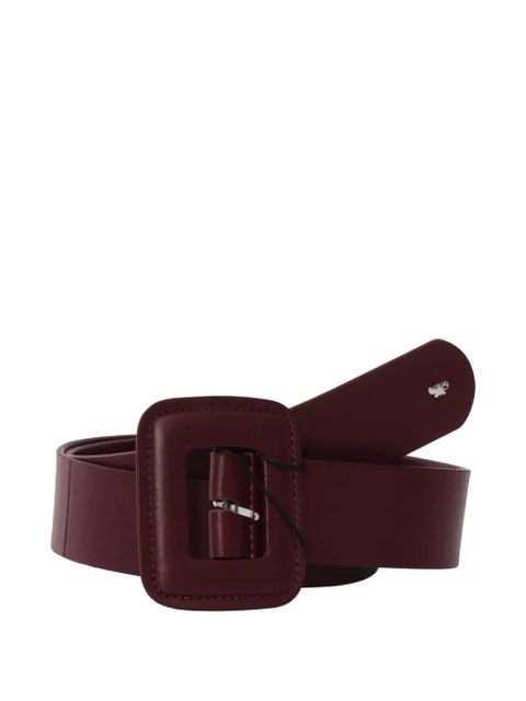 Weekend Max Mara Brio square-buckle belt - Red