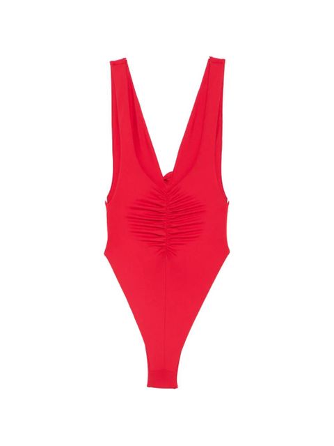 La Reveche Samira ruched swimsuit - Red - zdjęcie produktu nr 2