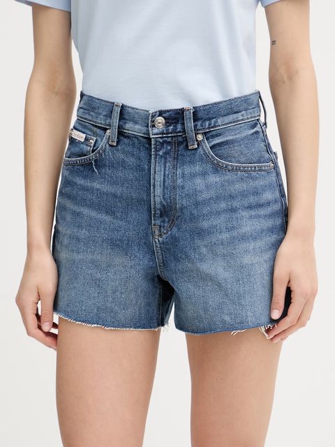 Calvin Klein Jeans szorty damskie jeansowe - zdjęcie produktu nr 2