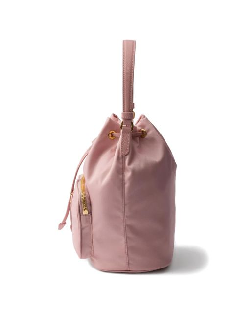 Prada Prada Duet Re-Nylon bucket bag - Pink