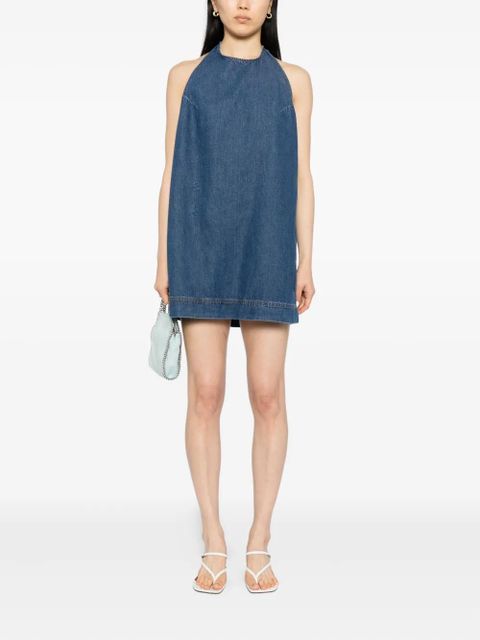 Reformation Avielle Lived-in mini dress - Blue - zdjęcie produktu nr 2