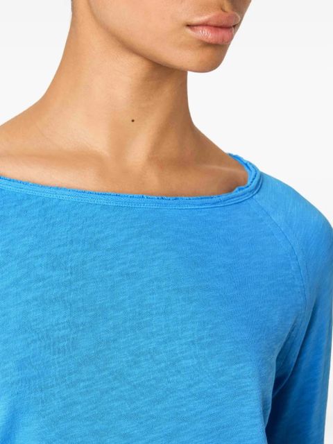 American Vintage Sonoma raglan-sleeve T-shirt - Blue