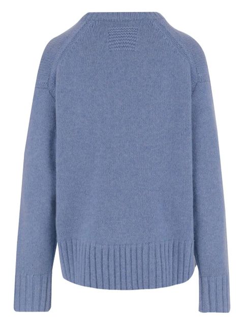 Guest In Residence crew-neck cashmere sweater - Blue - zdjęcie produktu nr 2
