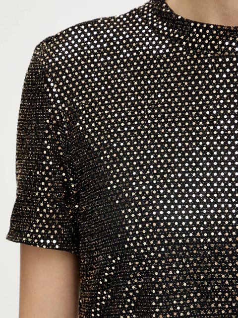 Morgan t-shirt damski kolor czarny DOLIVIA