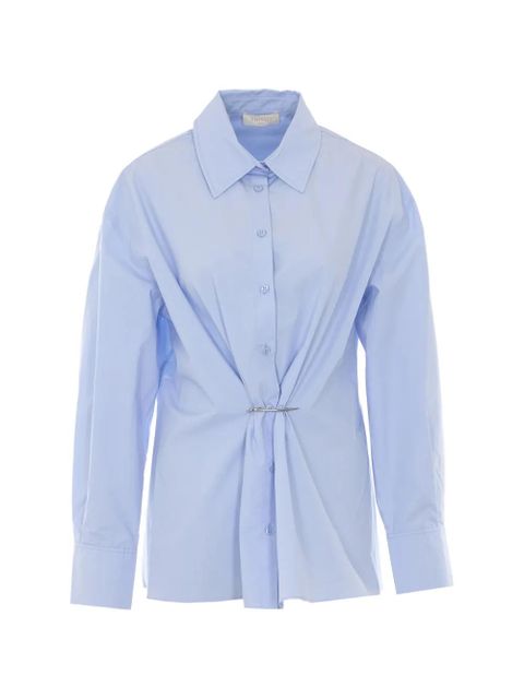 TWINSET button long-sleeve shirt - Blue - zdjęcie produktu nr 1