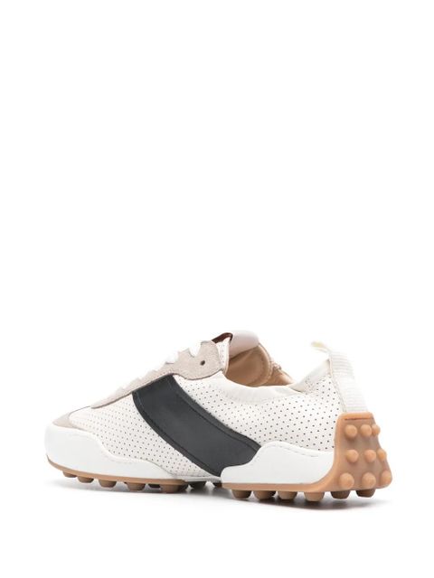 Tod's panelled leather sneakers - Neutrals