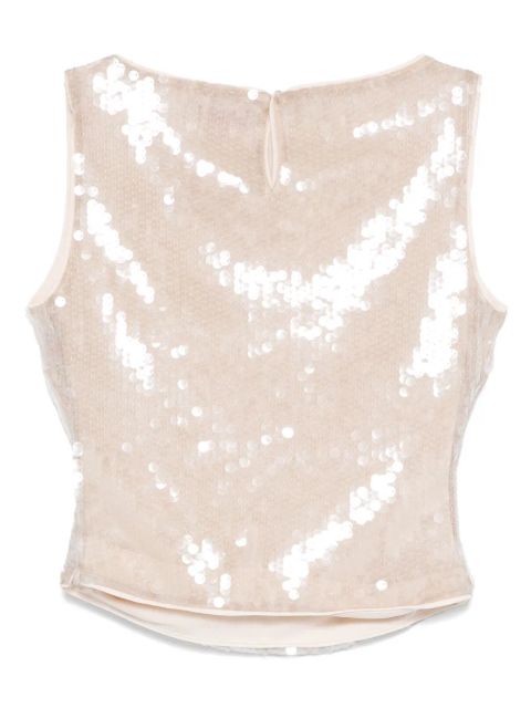 STAUD Eton tank top - Neutrals