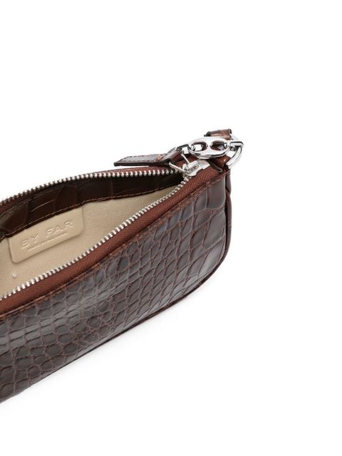 BY FAR Mini Rachel tote bag - Brown