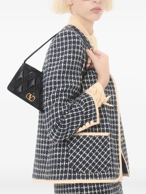 Valentino Garavani mini Quiltie 67 shoulder bag - Black