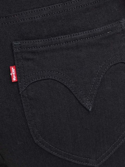 Levi's jeansy RETRO HIGH SKINNY damskie kolor czarny - zdjęcie produktu nr 2