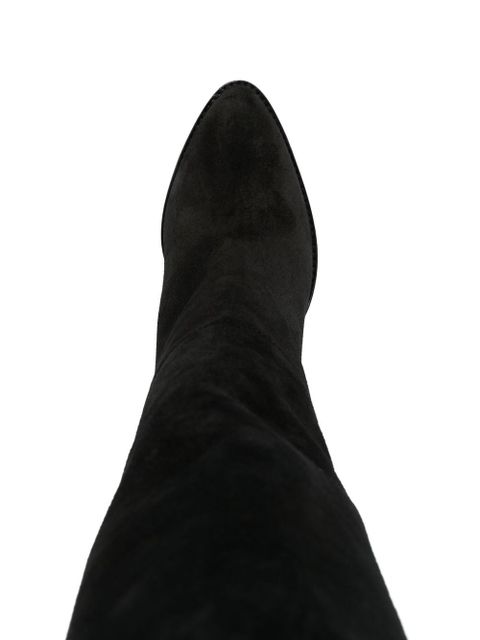ISABEL MARANT Ririo 90mm suede boots - Black - zdjęcie produktu nr 2