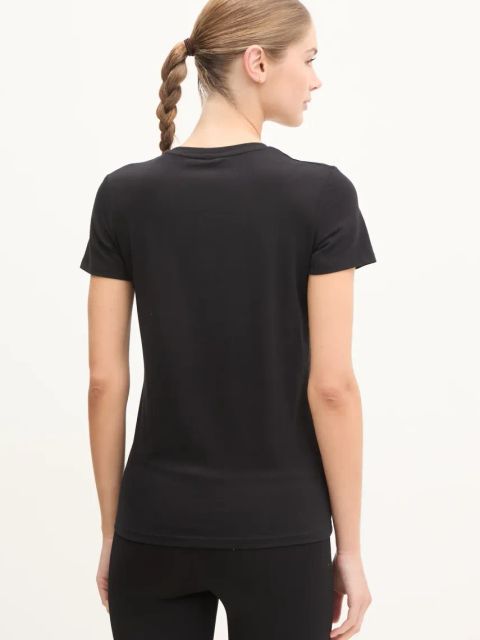 Guess t-shirt NEW CARRIE damski kolor czarny O5RI01 KBBU1