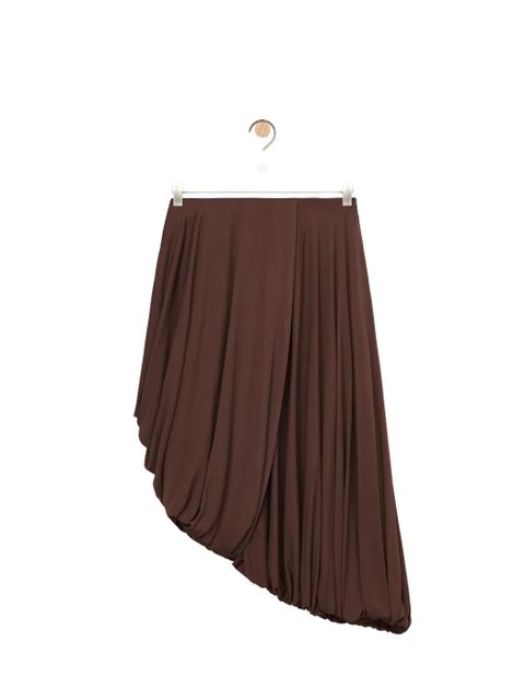 LOEWE draped skirt - Brown - zdjęcie produktu nr 2