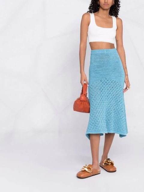 MANURÍ Miss Jane sleeveless cropped top - White - zdjęcie produktu nr 2