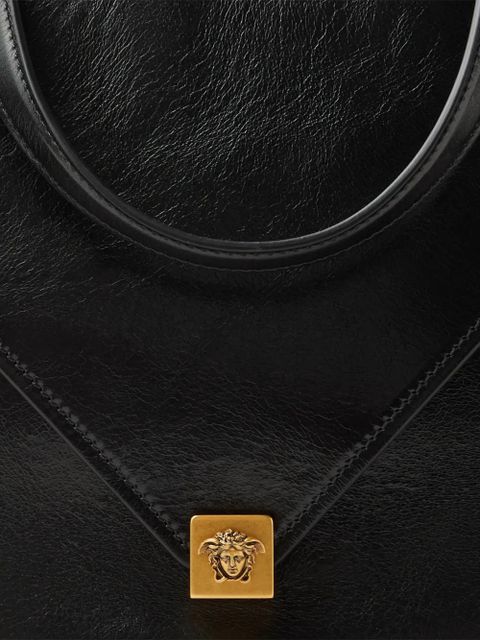 Versace Severine leather shoulder bag - Black