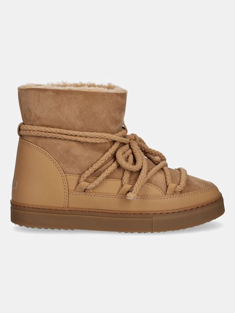 Inuikii śniegowce zamszowe Classic kolor beżowy 1001.003.0122.251 - zdjęcie produktu nr 2