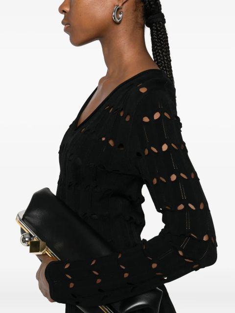 ZIMMERMANN Rhiannon pointelle maxi dress - Black