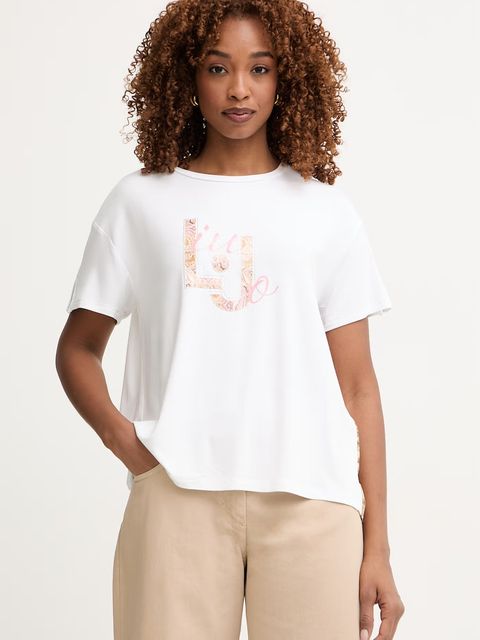 Liu Jo T-shirt damski - zdjęcie produktu nr 1