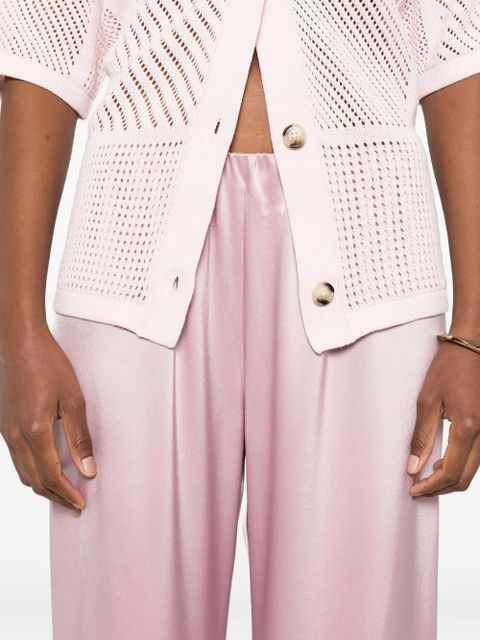 Nanushka elastic-waist trousers - Pink