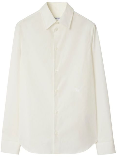 Burberry cotton shirt - White - zdjęcie produktu nr 1