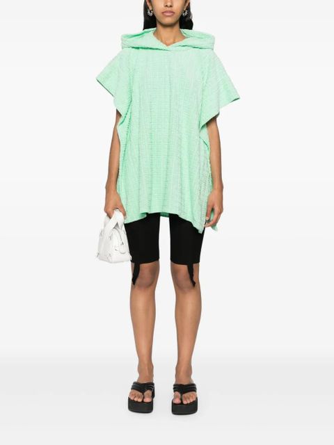 Givenchy 4G-motif poncho - Green - zdjęcie produktu nr 2