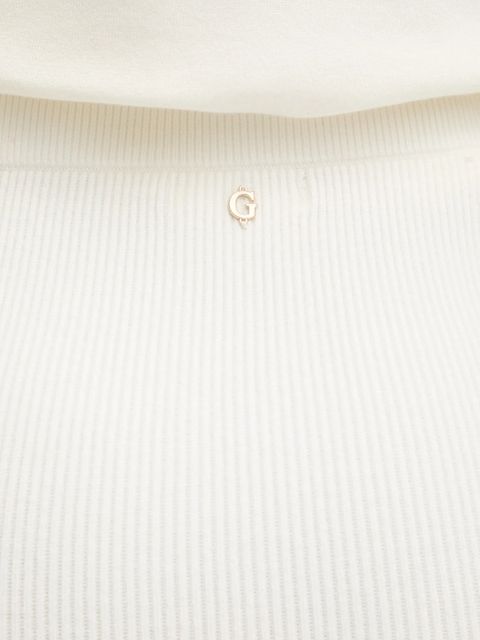 Guess spódnica HARLEY kolor beżowy midi prosta W5BD94 Z0572